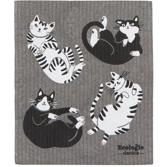 Swedish Dishcloth Meow & Furever