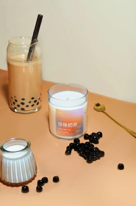 Boba Milk Tea Soy Wax Blend Candle