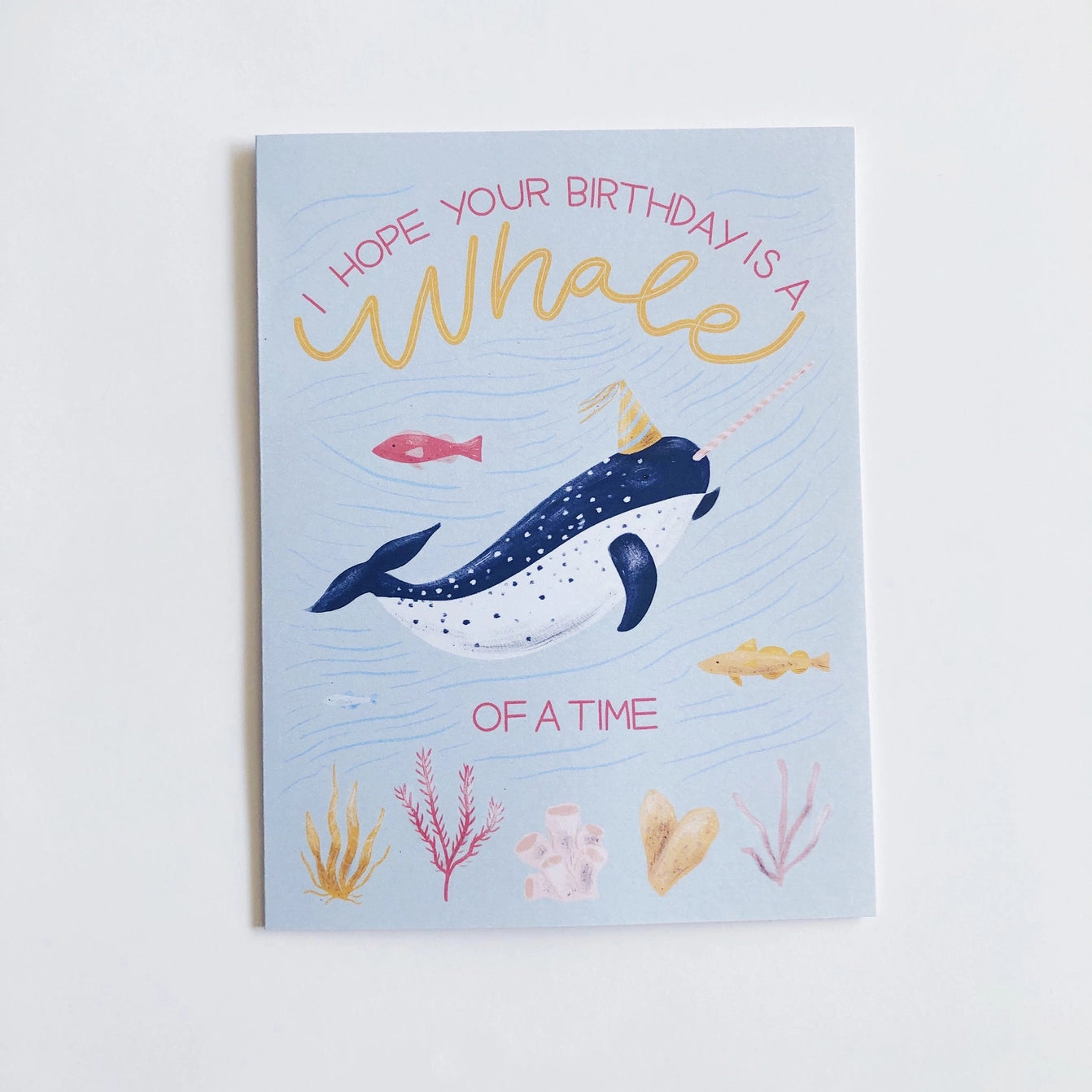 Have A Whale Of A Birthday Card