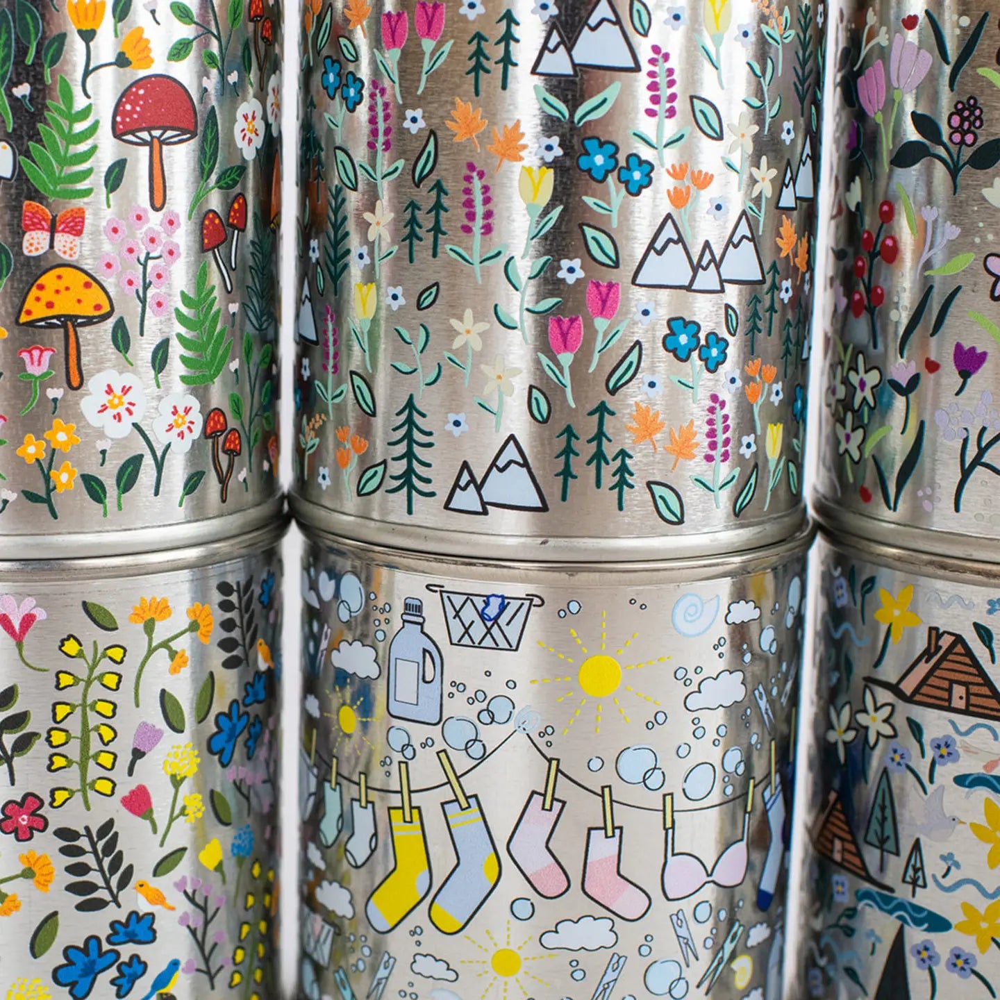 Laundry Day Paint Tin Candle