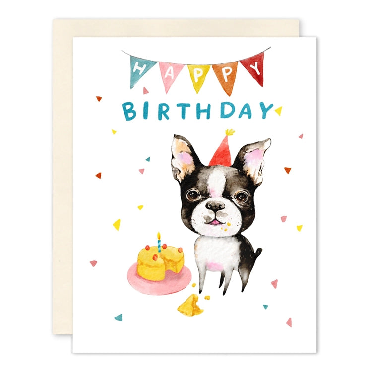 Boston Birthday Card