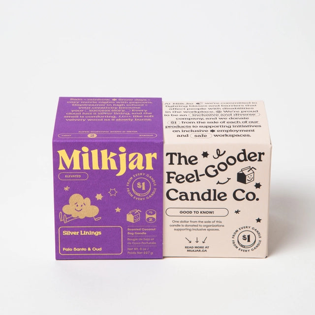 Silver Linings Palo Santo & Oud Coconut Soy 8oz Candle