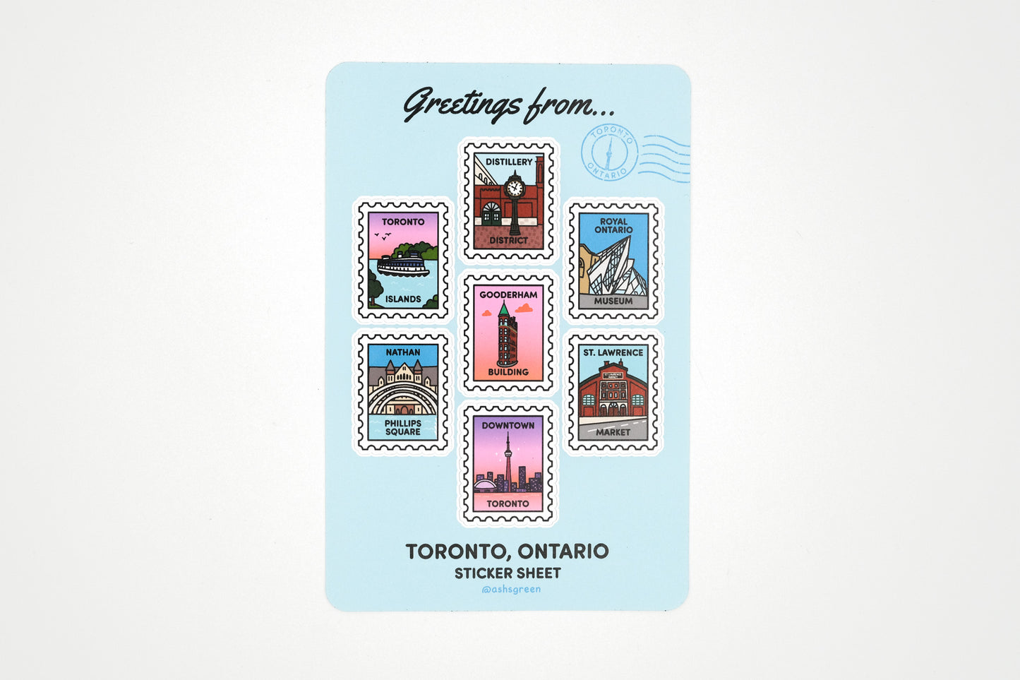 S31 Toronto Sticker Sheet