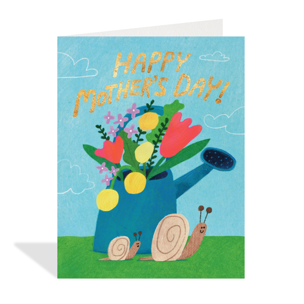 Mom Day Snails Card