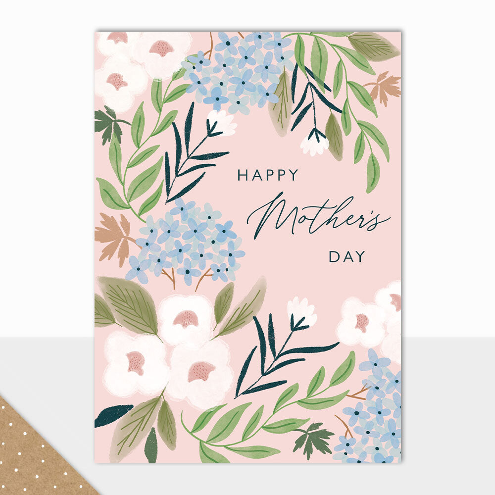 Floral Happy Mother's Day Greeting Card