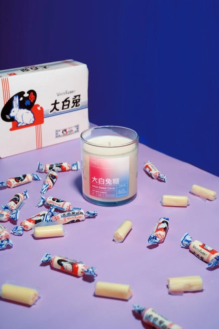 White Rabbit Candy Soy Wax Blend Candle