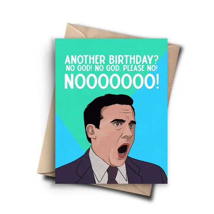Another Birthday, No God — The Office Birthday Card