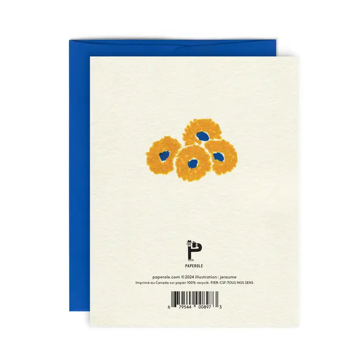 Tous Nos Sens Greeting Card