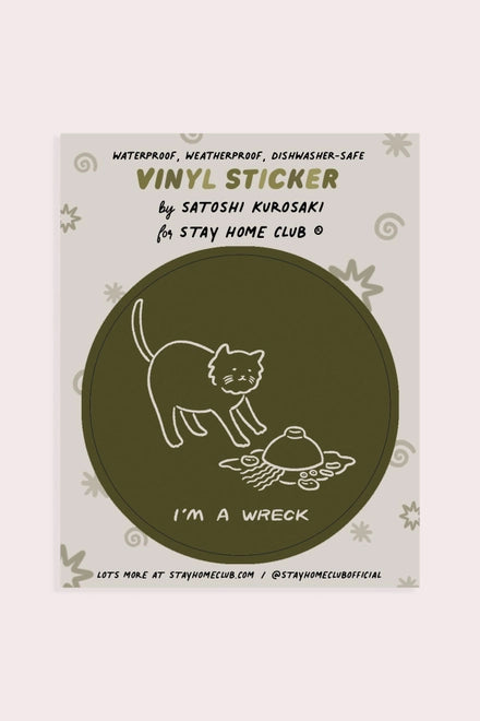 S95 I'm A Wreck (Soup) Vinyl Sticker