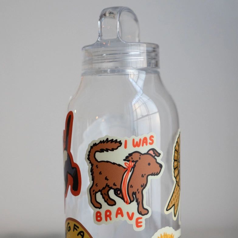 S11 I Was Brave Waterproof Vinyl Sticker