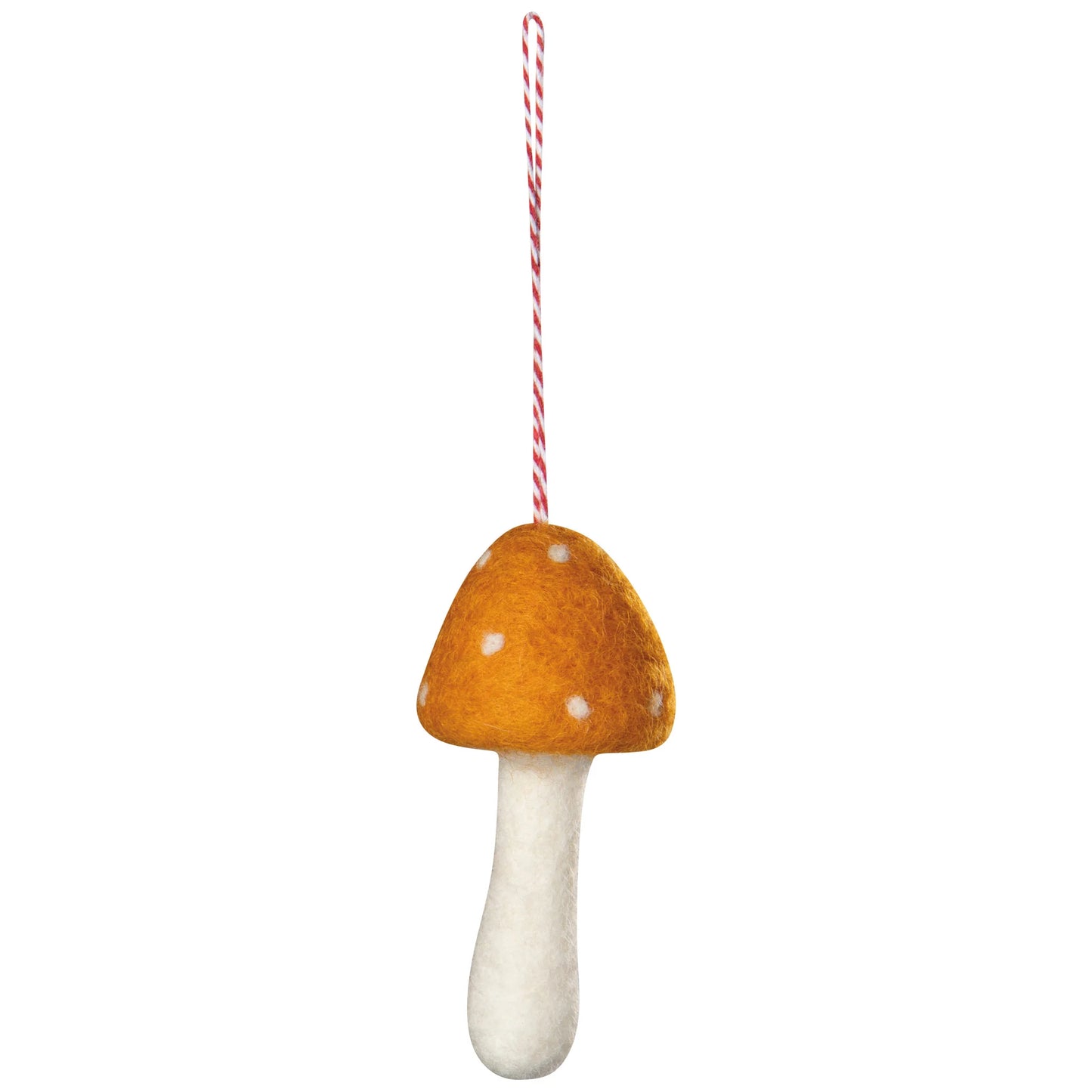 Felt Toadstool Ornament