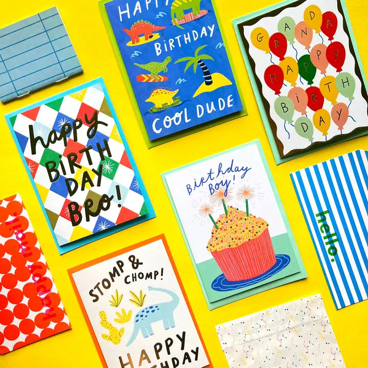 Dad, Happy Birthday! Cake Greeting Card