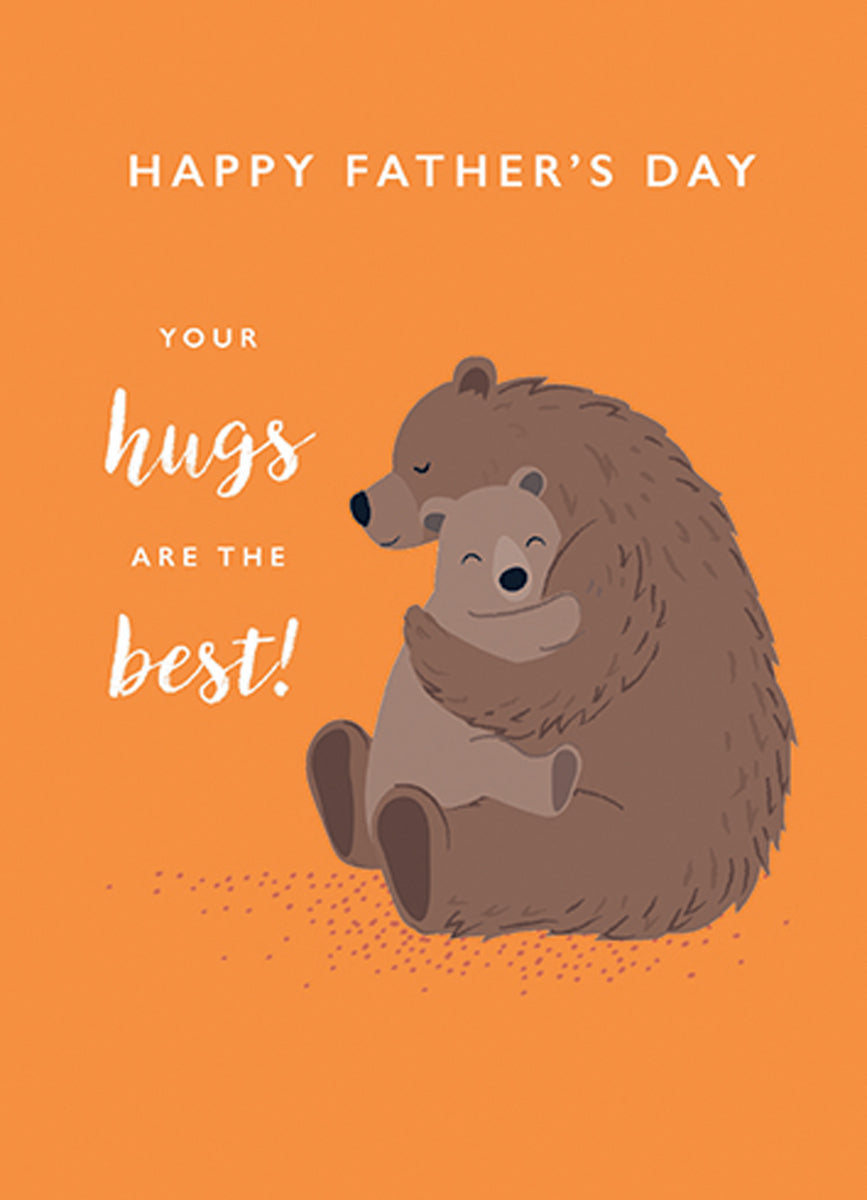 Your Hugs Are The Best Father's Day Card