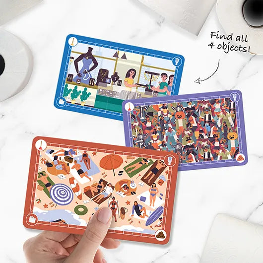 Find The Poo On The Loo Card Game