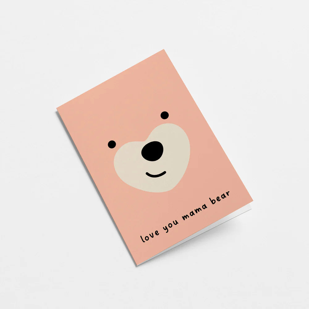 Love You Mama Bear Card