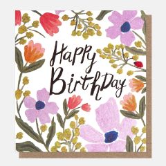 Happy Birthday Ladybug Card