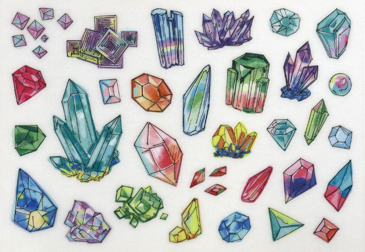 Irodo Decorative Fabric Transfer Sticker – Jewelry Stone