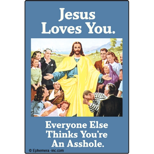 Loves You. Everyone Else Thinks Magnet