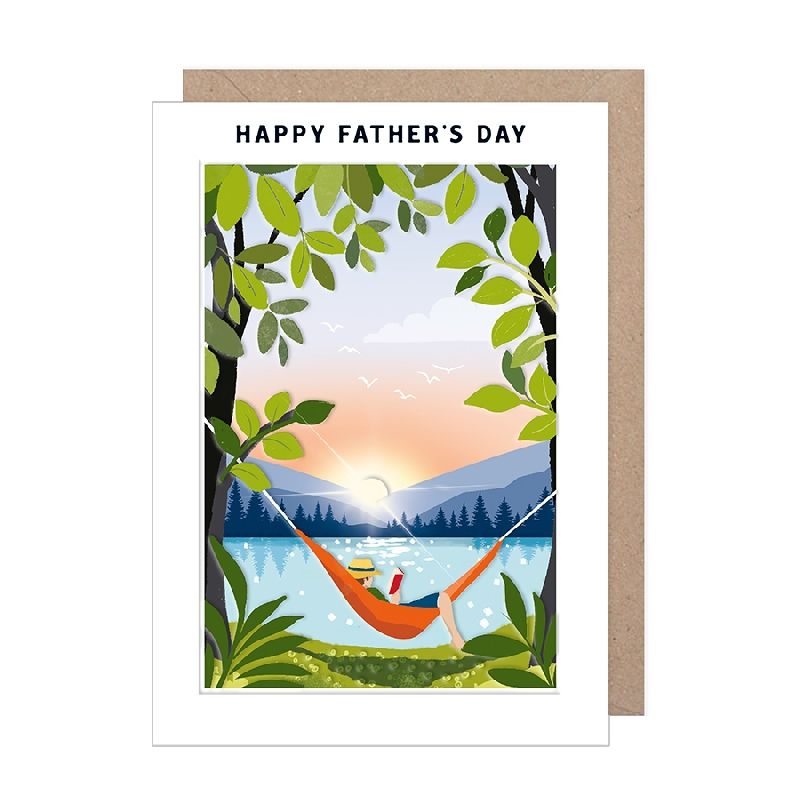 Happy Father's Day Hammock Card