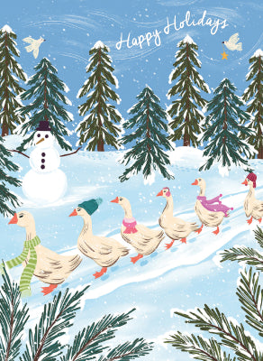 Winter Walk Card
