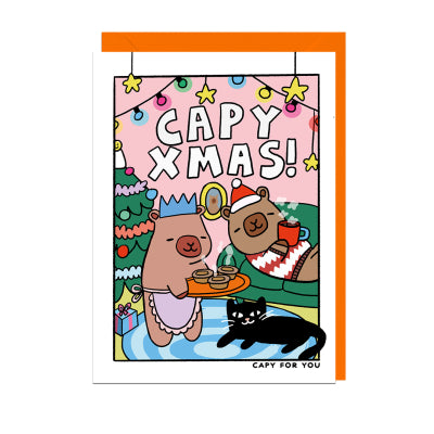 Capy Xmas Card
