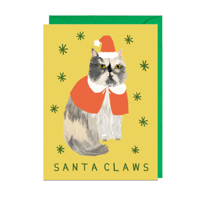 Santa Claws Card