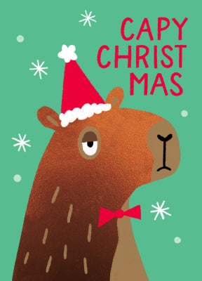 Capy Christmas Card