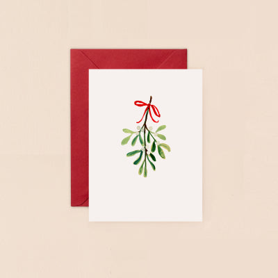 Mistletoe Mini Card