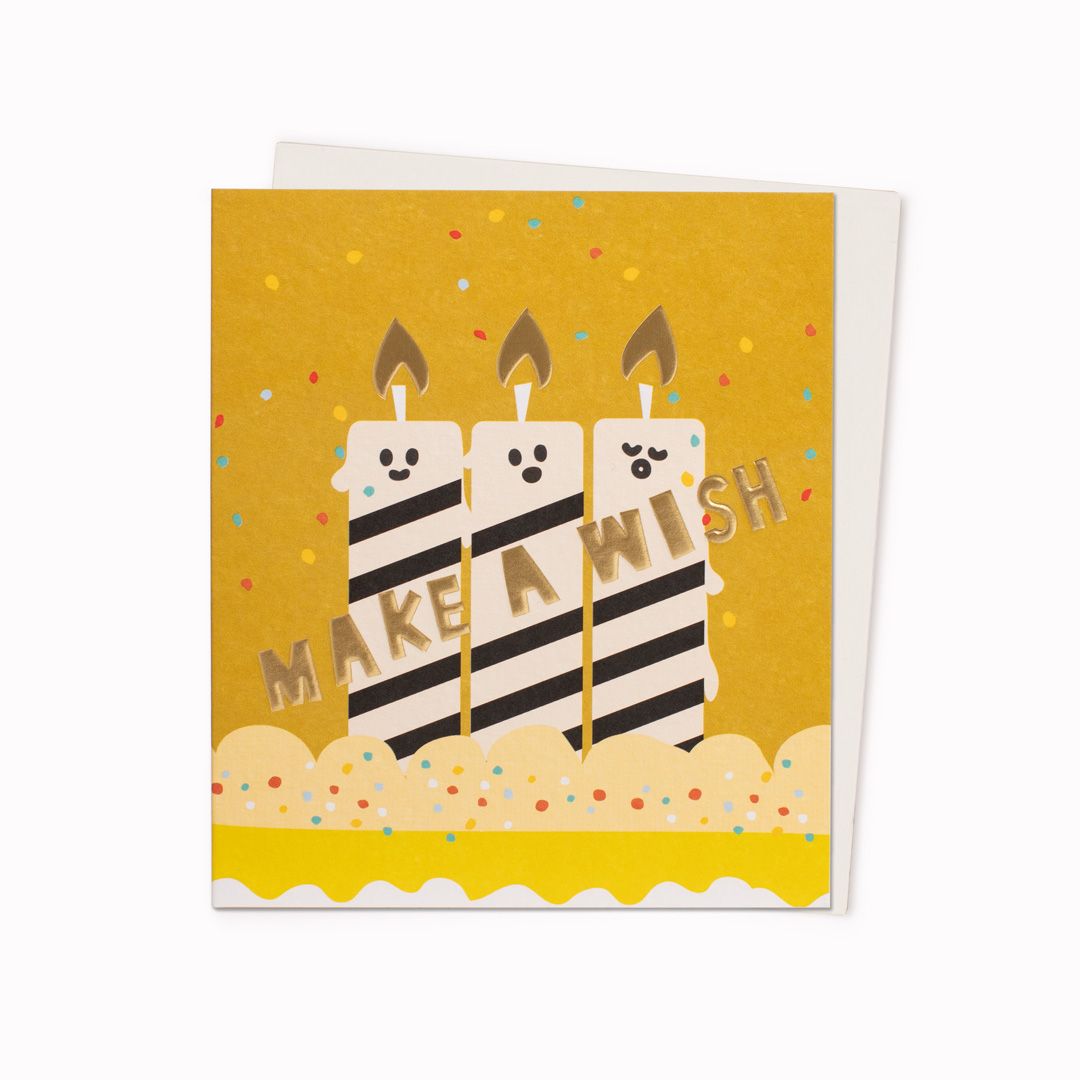 Birthday Make A Wish Card