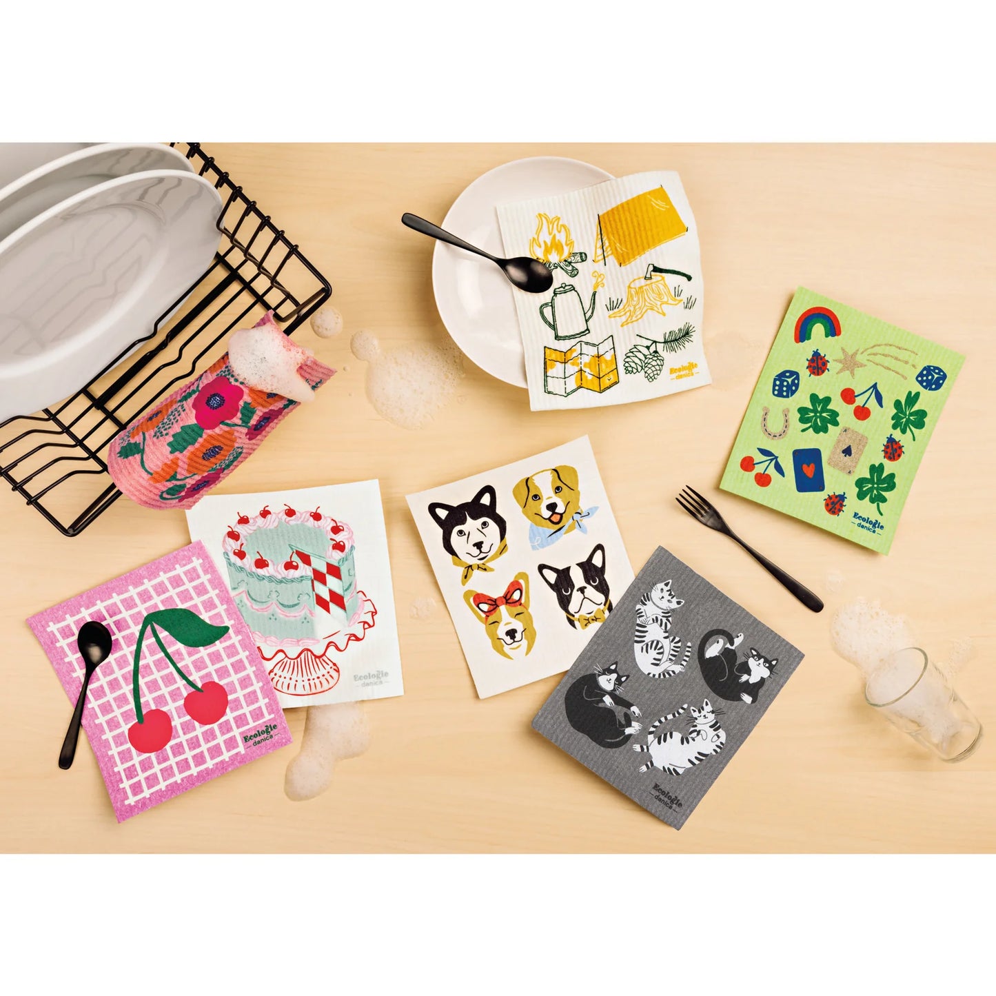 Swedish Dishcloth Camp Out