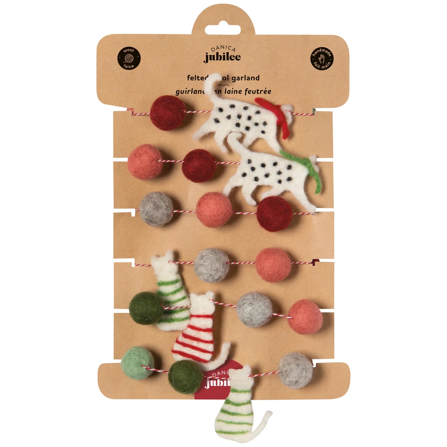 Cat Felt Garland