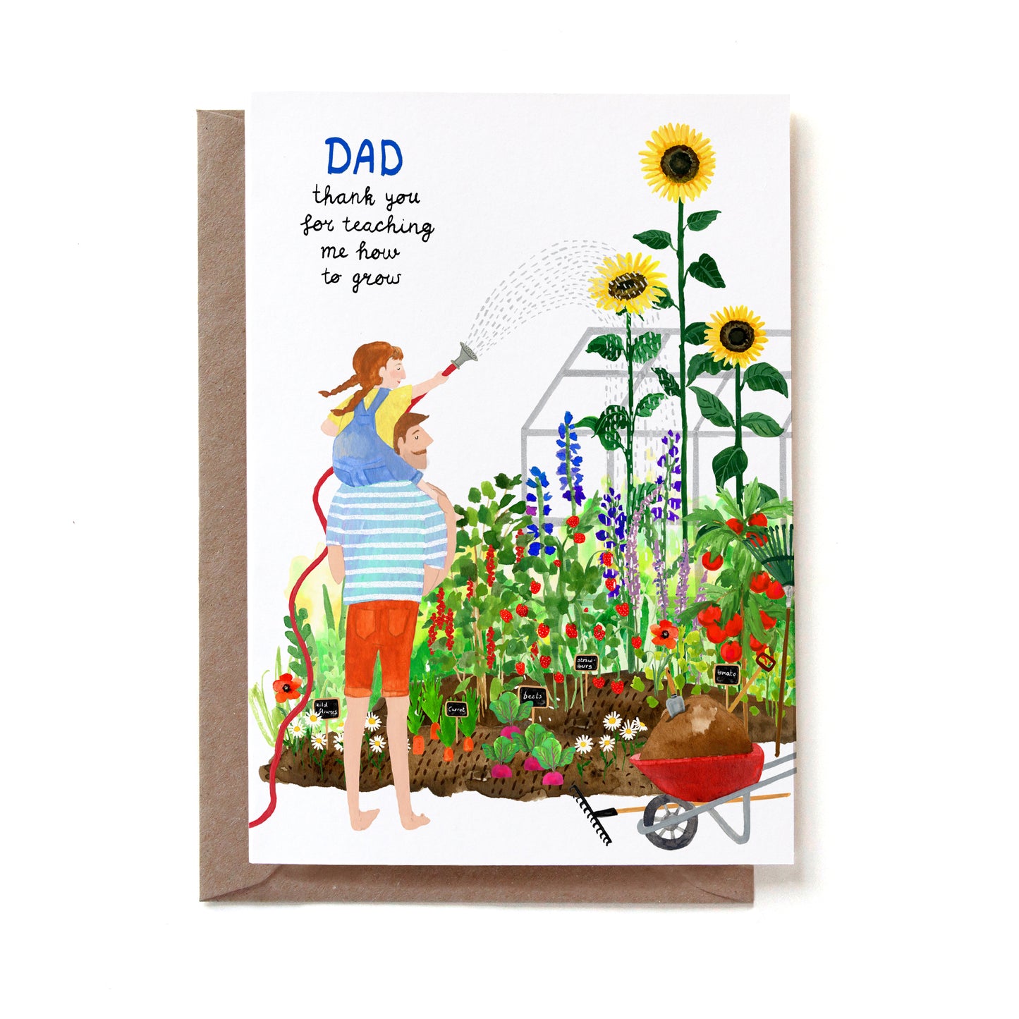 Dad Grow Garden Card