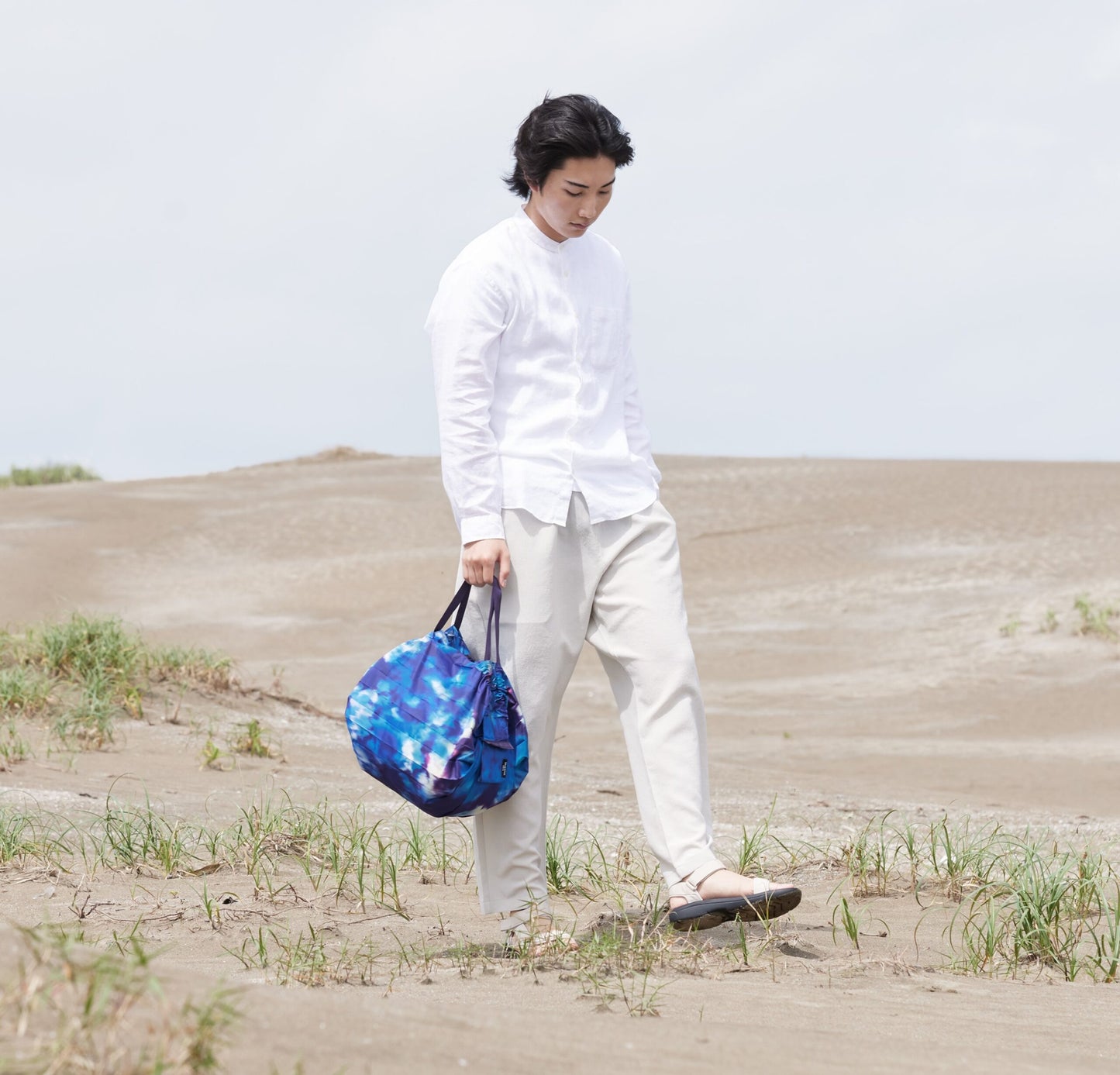 Shupatto Recycled Collection Medium Sea Shells Reusable Bag