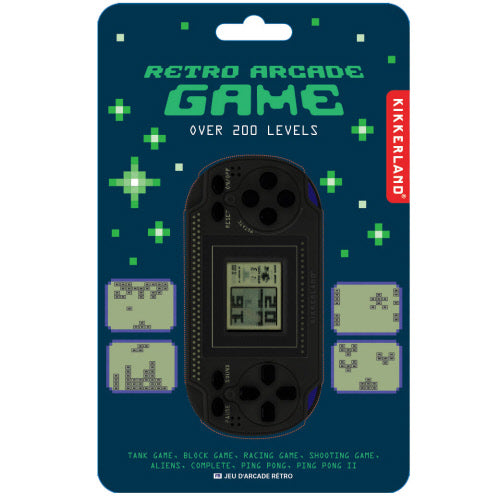 Retro Arcade Game Black