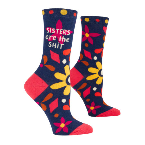 Women's Crew Socks Sister Are The Shit