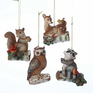 Resin Animal Ornament 3.25"