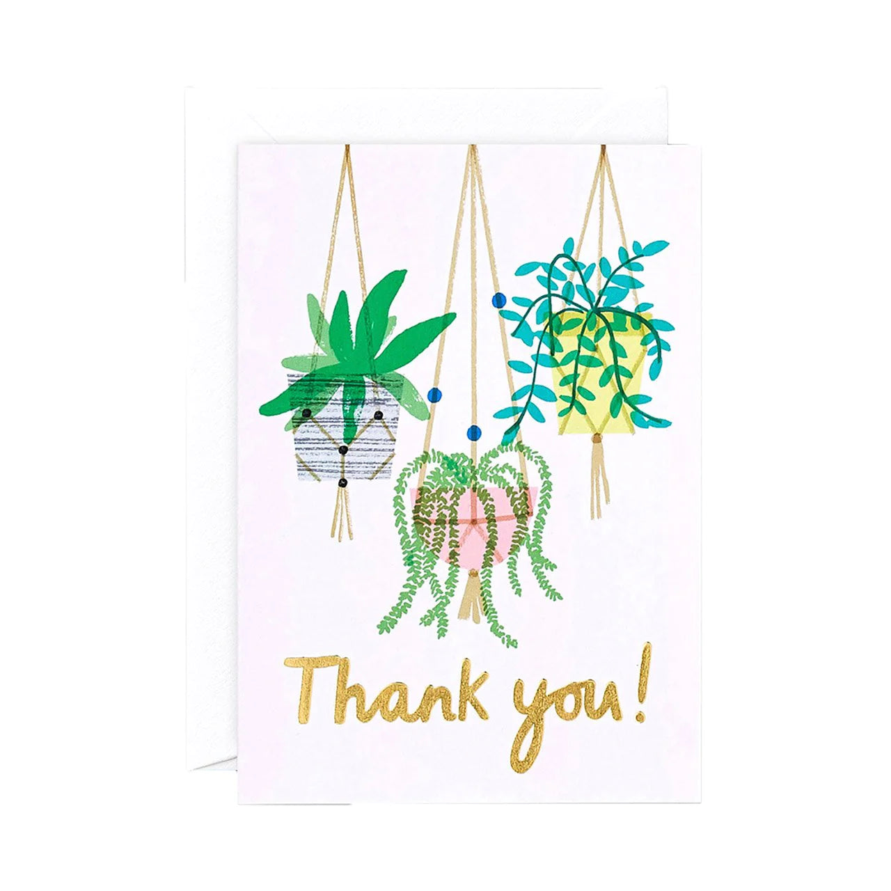Thank You Macrame Card