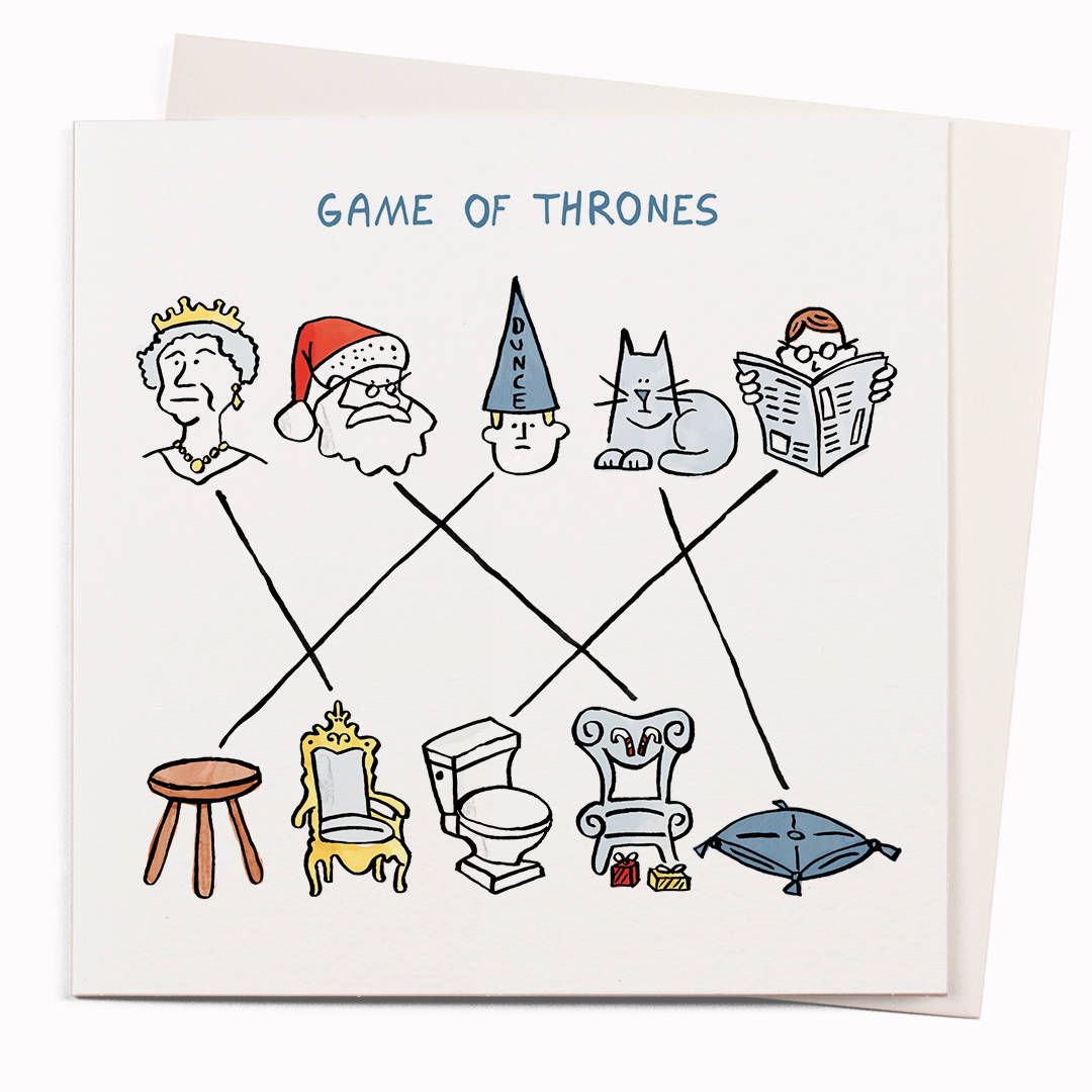 Game Of Thrones Card