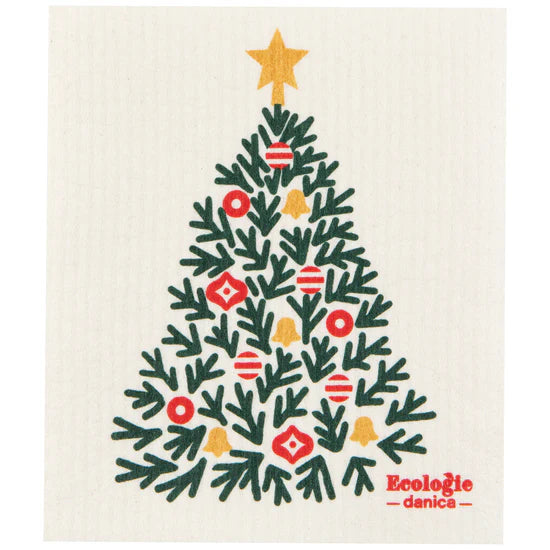Swedish Dishcloth Festive Fir