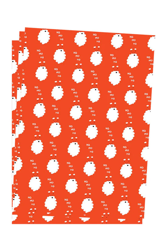 Ho Ho Ho Single Sheet Wrapping Paper