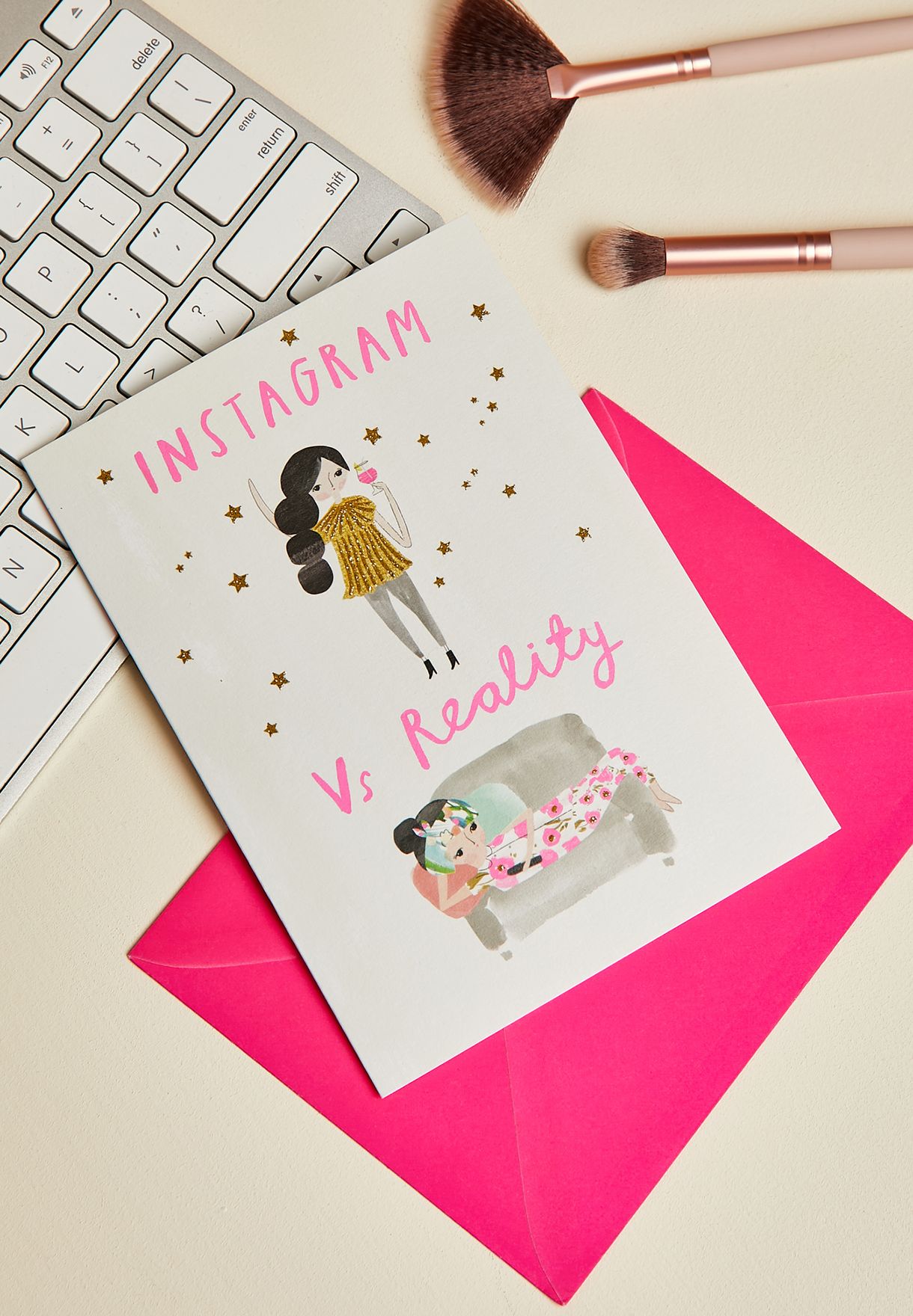 Pigment Instagram vs Reality Card
