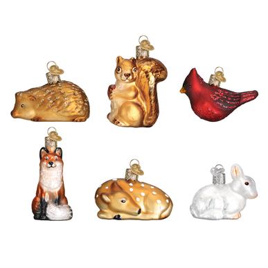 Mini Woodland Animals Ornament