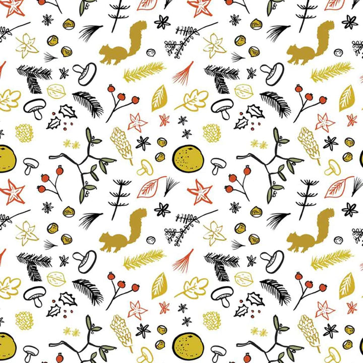 Frozen Forest Single Sheet Wrapping Paper