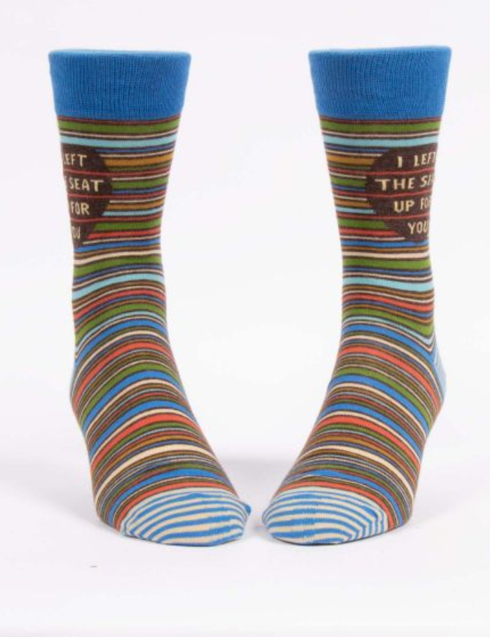 Men’s Crew Socks I Left The Seat Up For You