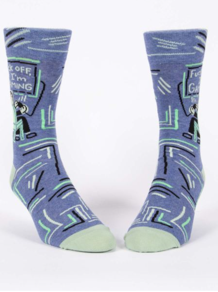 Men’s Crew Socks F*ck Off I’m Gaming