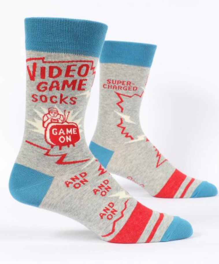 Men’s Crew Socks Video Game