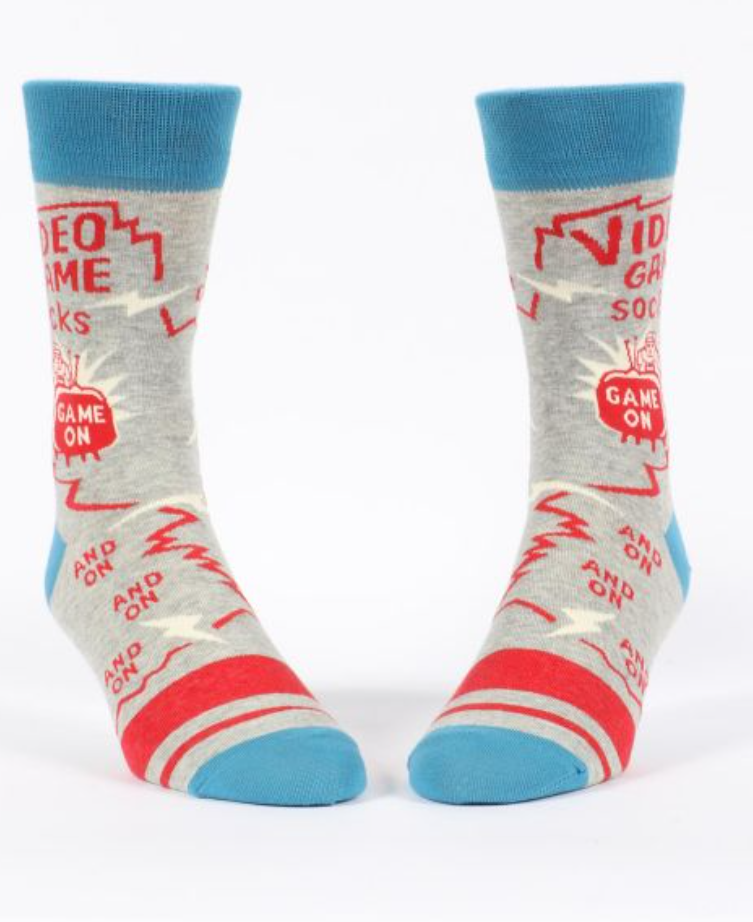 Men’s Crew Socks Video Game