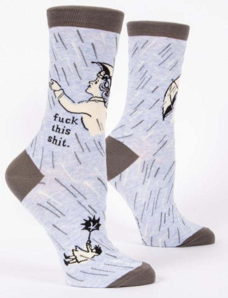 Women's Crew Socks F*ck This Sh*t