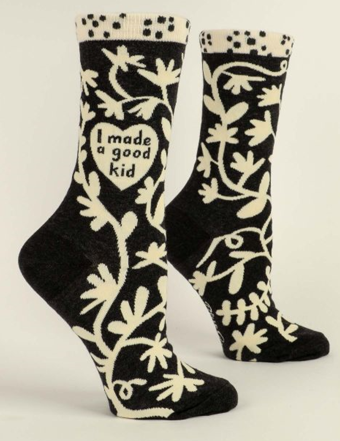Women's Crew Socks I Made A Good Kid
