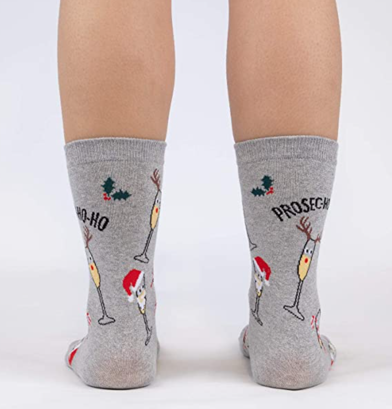 Women's Crew Socks Prosec-Ho-Ho-Ho